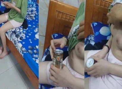 Cô gái mới lớn và đưa vào nhà nghỉ